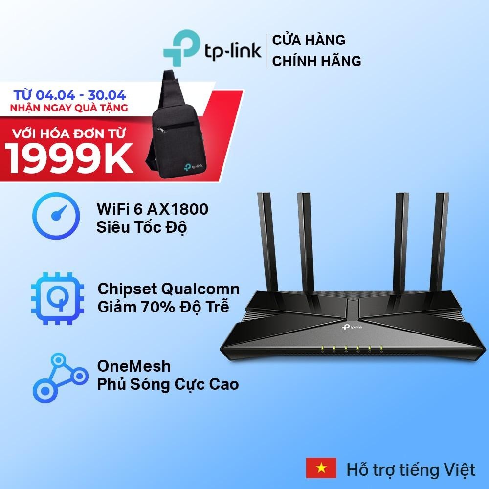 [Hỏa Tốc] [Wifi thế hệ mới] Bộ Phát Router Wifi TP-Link Archer AX23 Wifi 6 Chuẩn AX1800