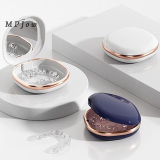 Mpjow 1 Cái Nẹp Trường Hợp Nha Khoa Giữ Hộp Đựng Từ Aligner Bảo Vệ Miệng Hộp Đựng Răng Du Lịch Giả Răng Giả Hộp Tốt