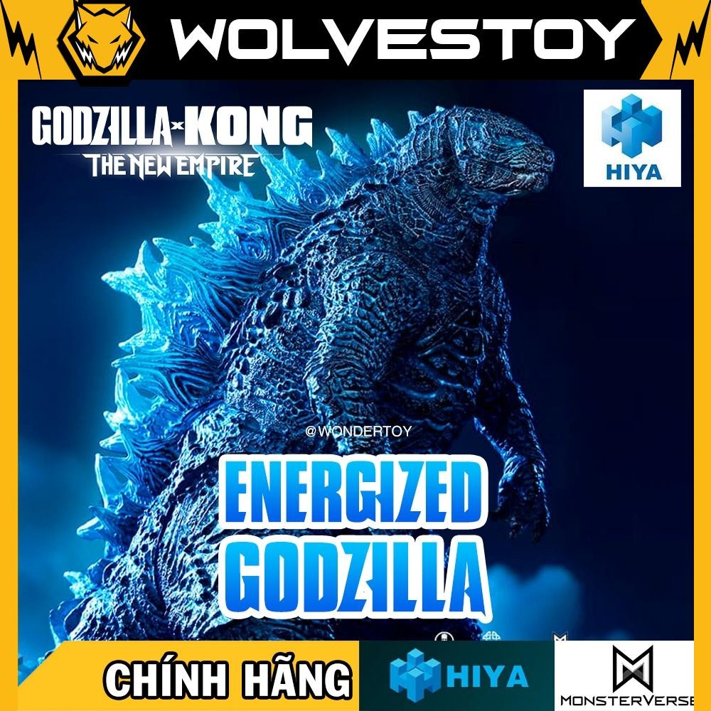 Mô Hình Hiya Toys Exquisite Basic Godzilla x Kong The New Empire 2024 Energized Godzilla Action Figu