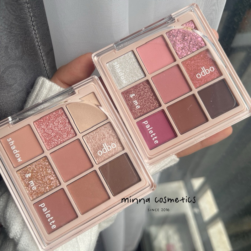 [ƯU ĐÃI SHOP MỚI] [Odbo] Bảng Phấn Mắt Odbo 9 Ô Shadow and Me