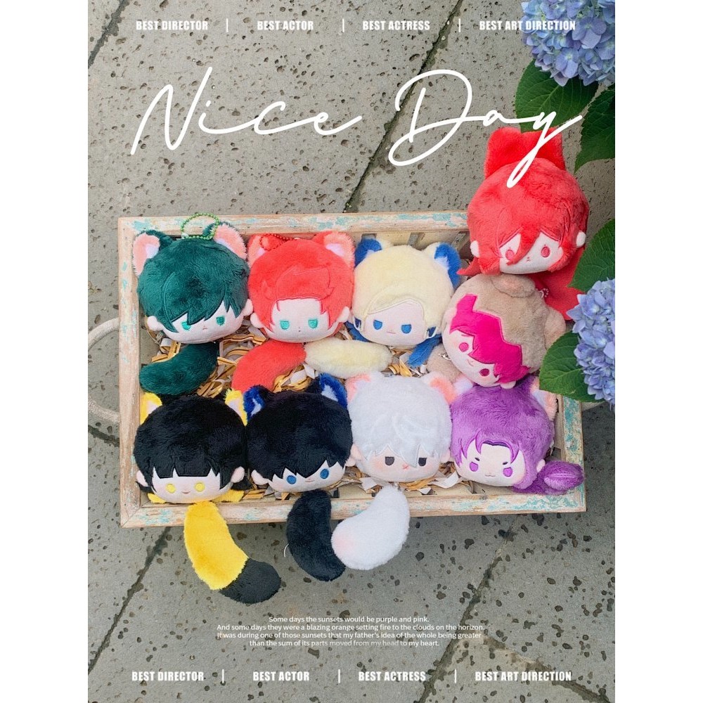 【Fast shipping】doll blue lock/gấu bông isagi yoichi chibigurumi đồ chơi búp bê Quà tặng sang trọng n