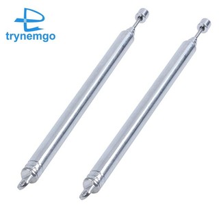 2 Chiếc 7 Phần AM Radio, FM, Ăng Ten Mở Rộng Tivi Trên Không Dài 66CM
