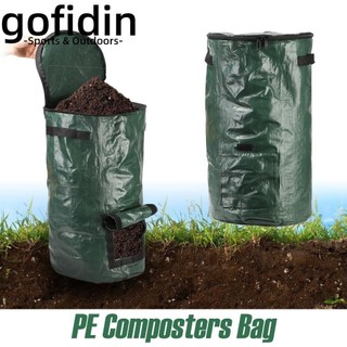 gofidin Đựng Phân Bón Hữu Cơ Bằng PE Có Nắp Có Thể Thu Gọn Thân Thiện Với Môi Trường Cho Nhà Bếp/Sân Vườn