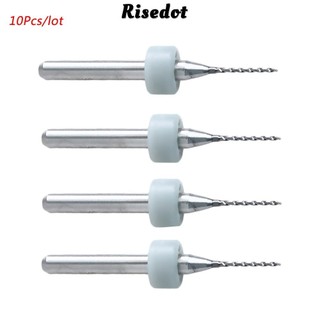 Risedot Mũi khoan micro 0.8mm bằng cacbua PCB chuyên dụng cho bảng mạch CNC