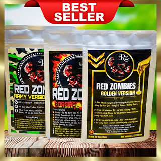 Tôm Trộn Red Zombies | Tôm Đỏ | Tôm Vàng | Tôm Xanh - Gói 120g
