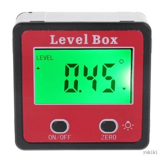 Kiki Digital Inclinometer Spirit Level Protractor Angle Gauge Meter Bevel Level cho C