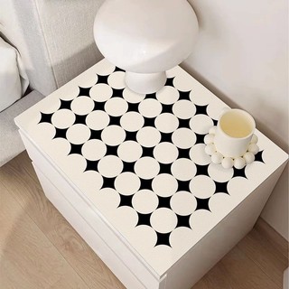 Phòng ngủ đầu giường thảm chống thấm nước chống cháy thảm bảo vệ da chống bụi thảm ngăn kéo tủ thảm đơn giản đầu giường bàn vải