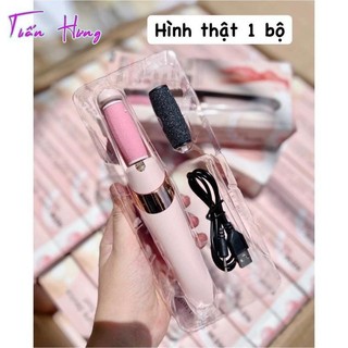 Máy Mài Chà Gót Chân Cầm Tay (Màu Hồng)