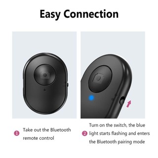 LZEEM Nút chụp hình từ xa có kết nối bluetooth cho IOS Android