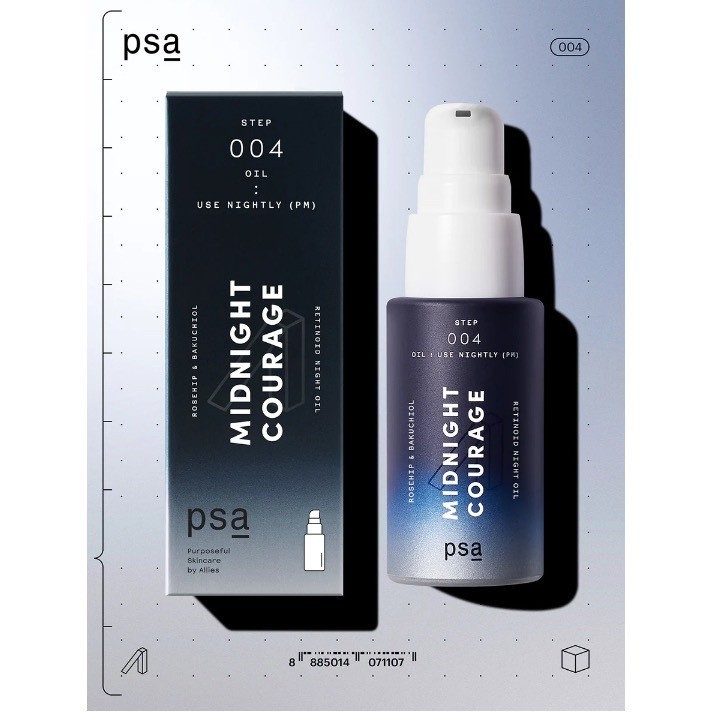 [HÀNG CÔNG TY]  Retinol PSA Skin MIDNIGHT COURAGE RETINOID NIGHT OIL Chống Lão Hoá, Làm Căng Da, Ngừ