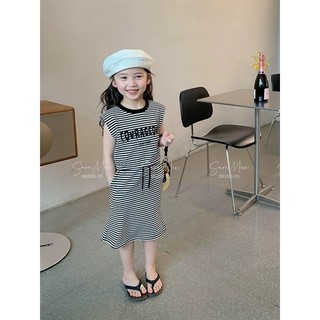 Set áo và chân váy-sọc đen s6290 zunkids