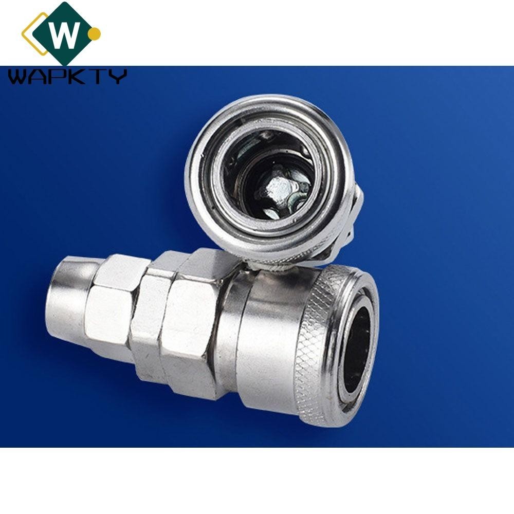 WAPKTY Đầu nối nhanh, Đầu nối phích cắm khớp nối sắt bền loại C