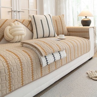 Vỏ bọc ghế sofa chống trượt hình chữ l 1 / 2 / 3 / 4 chỗ ghế sofa chống bụi vỏ bảo vệ đệm lưng ghế sofa khăn