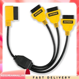 Cáp chia obd2 y 50cm 1 đến 3 dây nối dài bộ chuyển đổi