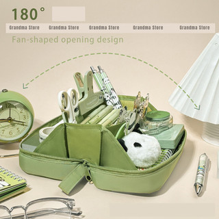 Hộp đựng bút gập mở 180 độ có sức chứa lớn- gồm 4 màu