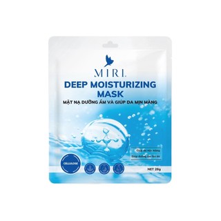 Mặt nạ dưỡng ẩm và giúp da mịn màng - deep moisturizing mask miri .