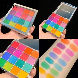 Miss Lara 16 Màu Sắc Nghệ Sĩ Nhiều Màu Sắc Shimmer Eye Shadow Palette Lấp Lánh Màu Sắc Tươi Sáng Mắt Quyến Rũ Sắc Tố Bột Bảng
