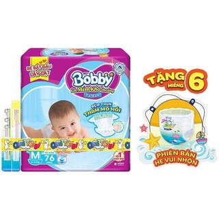 Tã dán bobby S80/M76/L68/Xl62/Xxl56 miếng