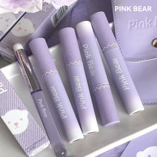PINK BEAR Son bóng son môi denim chính hãng dòng son môi retro
