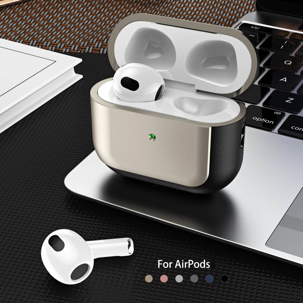 Ốp lưng MANGO Tương thích cho AirPods 1 2 3 Pro 2 Vỏ bọc Gen 2 3 2nd 3rd Gen2 Gen3 Dây buộc mạ điện 