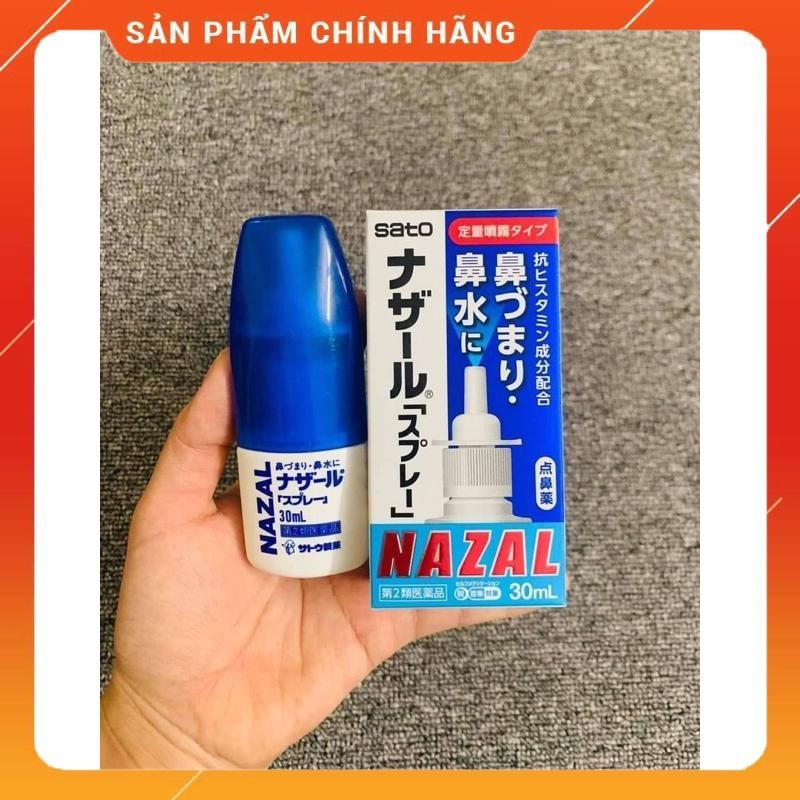 Xịt Xoang Nazal Sato Nội Địa Nhật 30ml