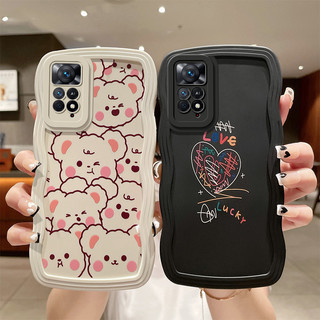 ốp lưng redmi note 11 Bán buôn Vỏ điện thoại sóng dễ thương cho redmi note 11 case redmi note 11s case chống sốc
