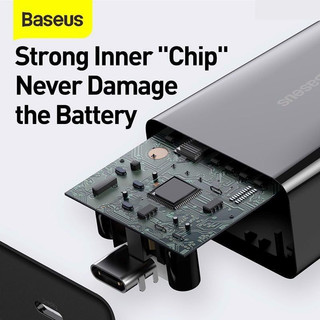Củ sạc nhanh Type C Baseus Speed Mini Quick Charger 1C 20W (1 Port Type C, PDQCFCP Multi Quick Charge Protocal Support)