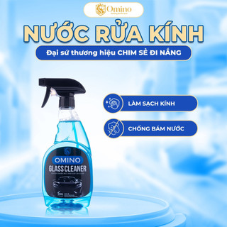 Xịt Rửa Kính Xe Ô Tô OMINO M86 500ml, Làm Sạch Vết Bẩn, Không Để Lại Vệt Trắng, Tăng Độ Sáng Bóng Cho Kính và Gương Xe