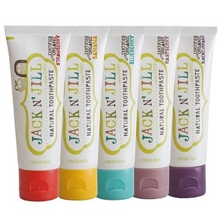 Kem đánh răng hữu cơ jack n' jill úc organic nuốt được cho bé tập đánh răng tuýp 50g đậu xoài shop