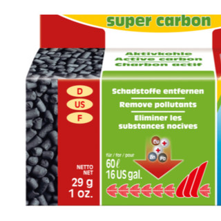 Than hoạt tính cao cấp khử độc nước bể cá - Sera Super Carbon - 250g