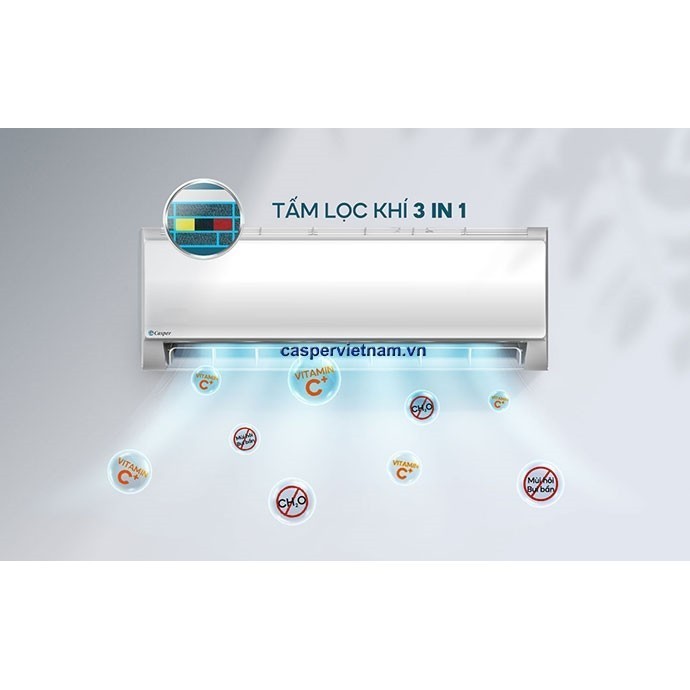 Máy Lạnh Casper Inverter 1.5 Hp TC-12IS36 2024 - THÁI LAN