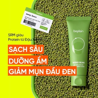 [Công Ty] Sữa Rửa Mặt Beplain Mung Bean 80ml