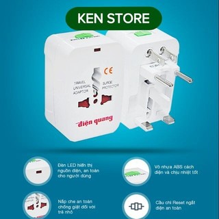 Ổ cắm điện du lịch Điện Quang KEN STORE