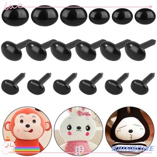 Set 100 Mắt Thú Nhồi Bông Mắt Oval Mini 4X5MM/5X7MM Màu Sắc Cầu Vồng