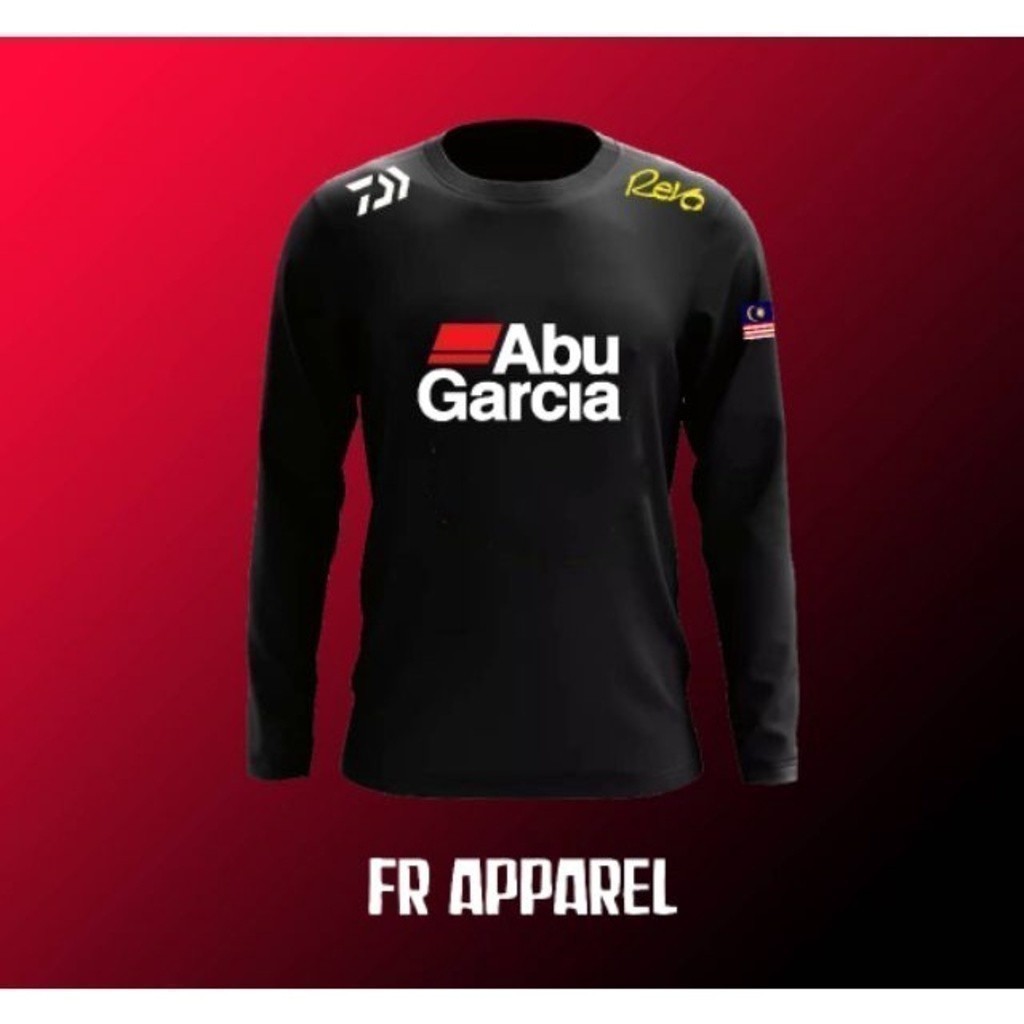 - Áo Abu Garcia thời trang 2025.- Áo Abu Garcia. Áo thun (áo thun sợi nhỏ) Áo thun ngoài trời