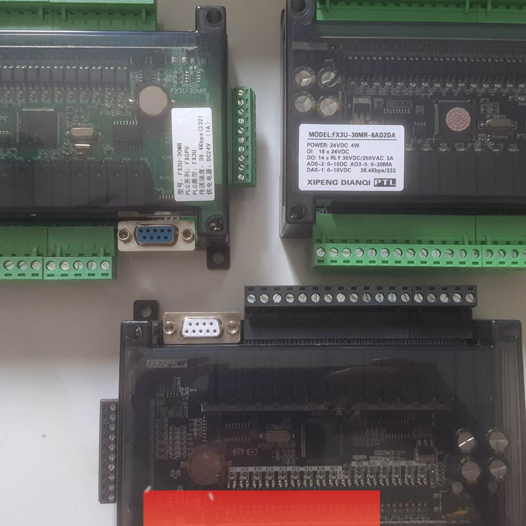 Mạch lập trình PLC Board FK3U FX3U-24MT 6AD 2DA FX3U 32MR 14MT 14MR 14 24 30 32 48 56 MT MR RS485 RS