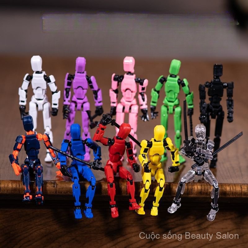 3rd Generation Dummy Lucky Figure 13 Full Joints Movable Assembly Toy Stress Relief Artifact