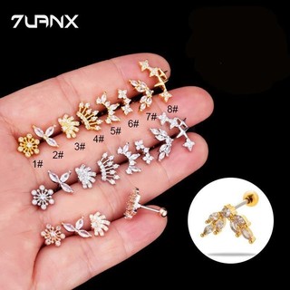 1 Khuyên Tai Đinh Tán Bằng Thép Không Gỉ