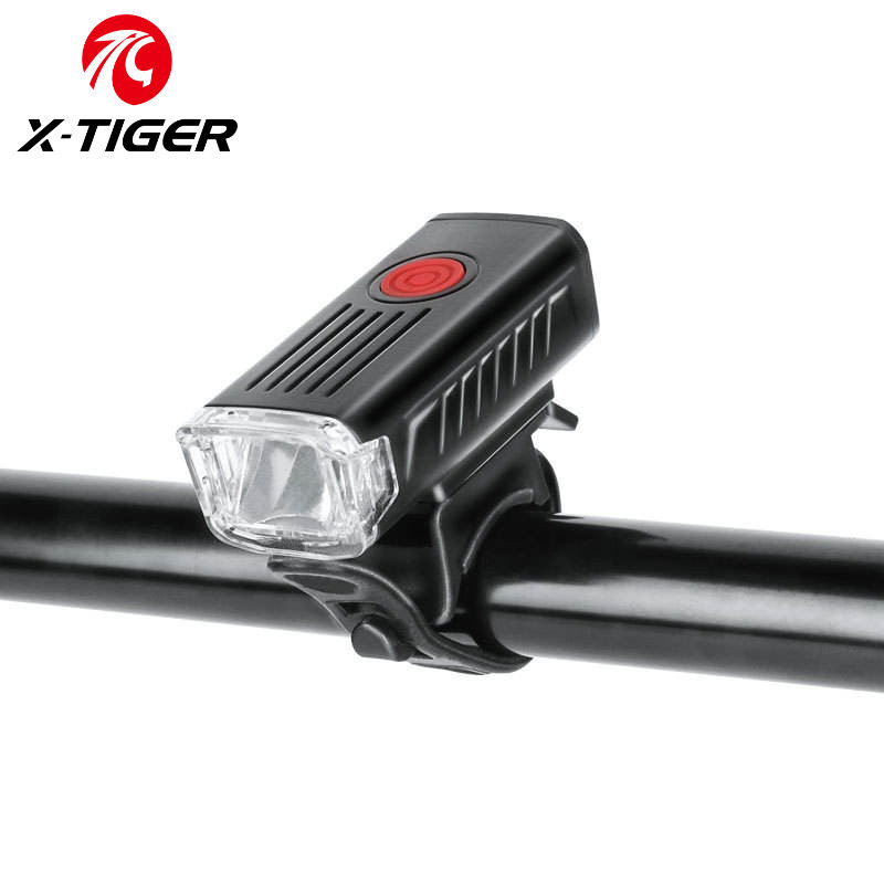 Đèn Chiếu Sáng Ban Đêm Chống Thấm Nước Cắm Sạc USB Dành Cho Xe Đạp X-TIGER