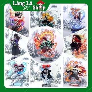 Tượng Mica Standee anime/manga Kimetsu No Yaiba - Nhựa Cứng Acrylic In nhiều chi tiết sắc nét có bảng tên nhân vật