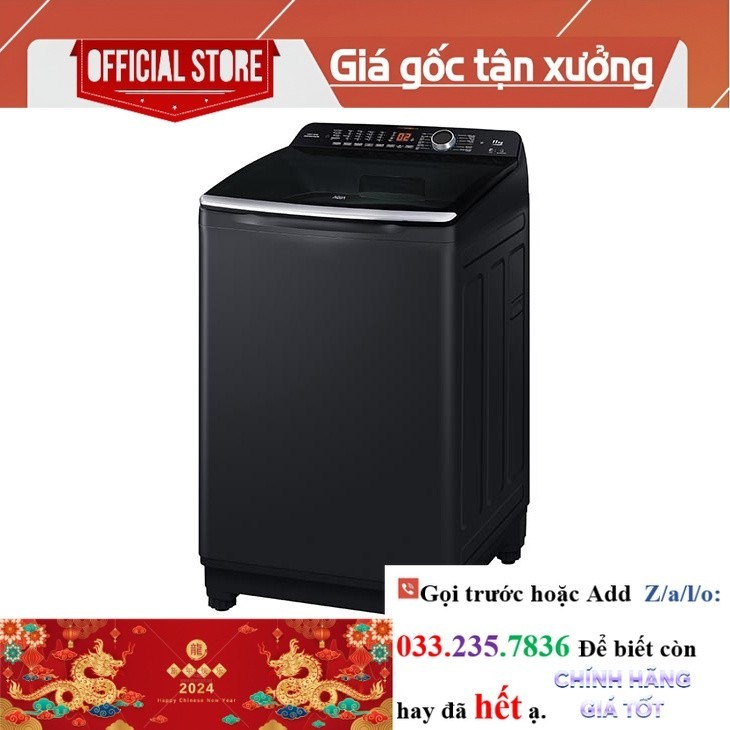 R.ẻ> AQW-FR110JT(BK) Máy giặt Aqua 11 kg AQW-FR110JT(BK)