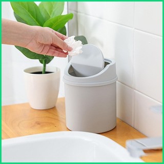 Thùng rác nhỏ có nắp sáng tạo mini để bàn thùng rác có nắp thùng rác nhỏ thùng rác thùng rác giỏ giấy nhỏ jiwvn