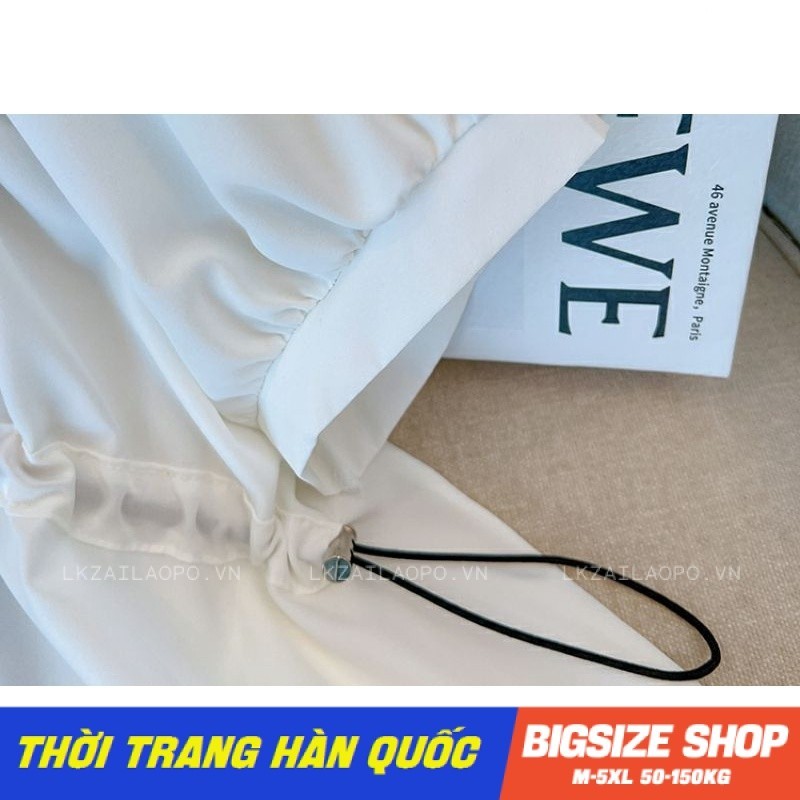 Áo sơ mi nữ tay ngắn Bigsize Áo kiểu tiểu thư form rộng có cổ che bụng mỡ ôm eo mùa hè Phong Cách hàn quốc đẹp Thanh Lịch cho nữ