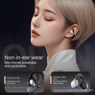 Cpsm Hàng có sẵn Miễn phí vận chuyển Tai nghe Bluetooth 2024TWS 5.0 Tai nghe Bluetooth bán chạy Tai nghe dẫn truyền xương không dây Tai nghe kẹp trong tai Tai nghe có tuổi thọ pin siêu dài Tai nghe Cancell tiếng ồn