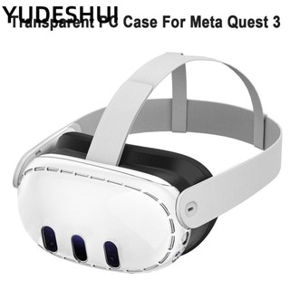 YUDESHUI Vỏ bảo vệ mũ bảo hiểm PC, PC VR, Bảo vệ phụ kiện VR chống bụi chống trầy xước cho Meta Quest 3
