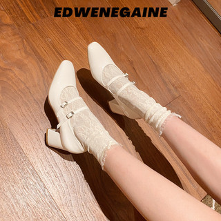 EDWENEGAINE Giày Búp Bê dép sandal nữ đi chơi giày sandal Tiện dụng Lịch sự Linh hoạt Cổ điển FBL239038V 8Z240222