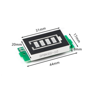 Mạch led báo mức pin lithium ion - 18650 - 1s 2s 3s 4s 5s 6s 7s