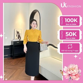 Chân Váy Bút Chì Dáng Dài UK Fashion Thanh Lịch, Nữ Tính UKCV2308001