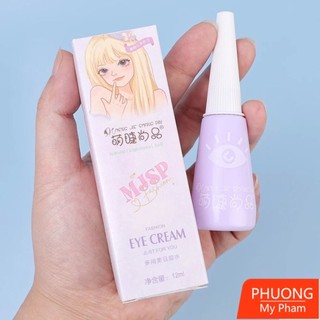 Keo Dán Mi MJSP Fasion Eye Cream 12ml, Gắn Mi Chùm, Mi Sợi An Toàn Dịu Nhẹ