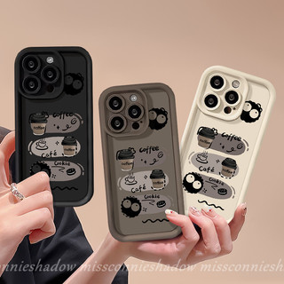 Ốp Lưng Mềm Đôi Mắt Thiên Thần Đôi Mắt Cho Redmi 12C 13C 9A 10C 12 9T 10A 9 A1 9C 10 Mi 12 11 Lite POCO M3 X5 C55 Note 12 8 10 Pro 10 10s 11 9 12 Pro 11 Pro Max Hộp đựng bi than bánh quy cà phê